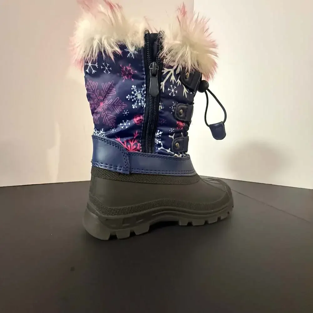 DREAM PAIRS KSNOW Girls Waterproof Winter Snow Boots‎ Size 12